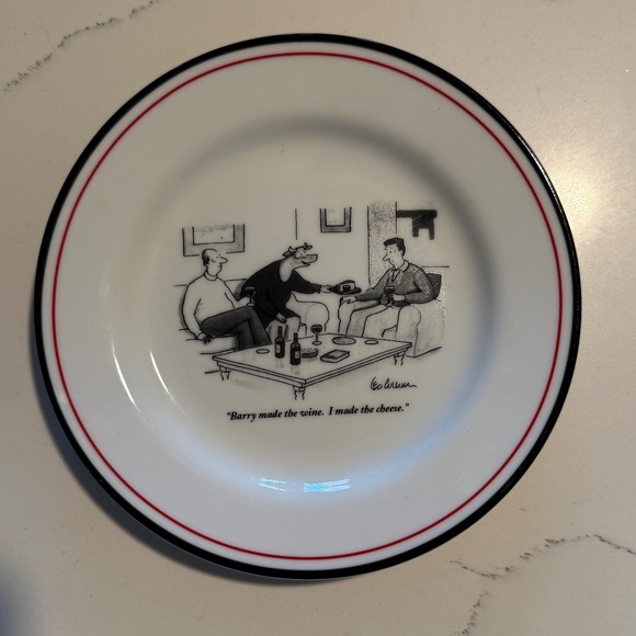 Restoration Hardware The New Yorker 2004 Porcelain Cheese Set of 6 Original Box - Picture 14 of 16